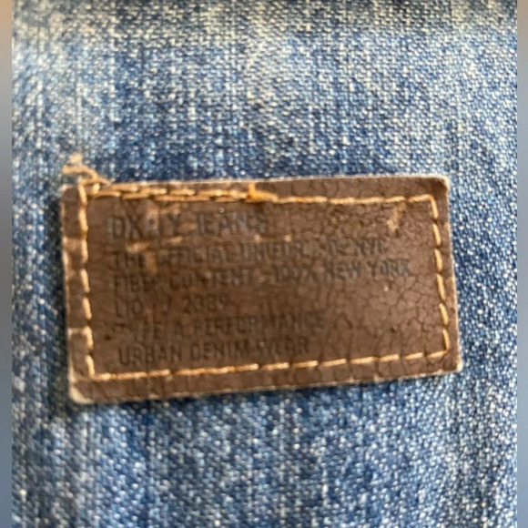 DKNY  Jean Jacket Sz S - Picture 7 of 11